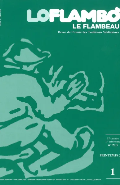 2010 – Numéro 1 – 21 marzo