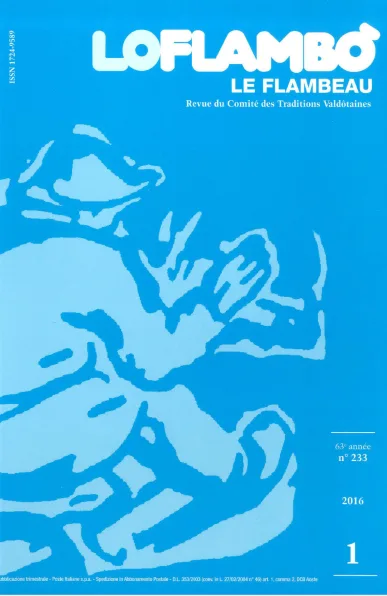 2016 – Numéro 1 – 21 marzo